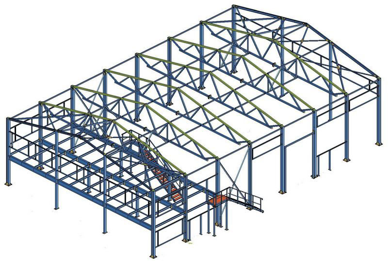 Типовой проект здания 18×28×6 м